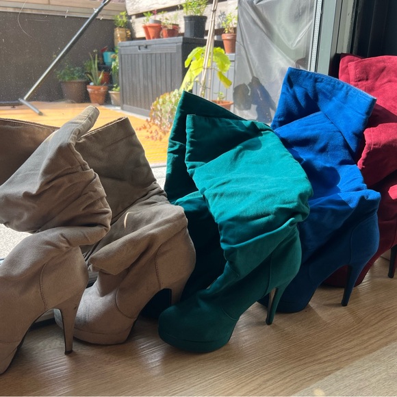 LOT Sale! Izabel knee high boots size 8 - Picture 2 of 4